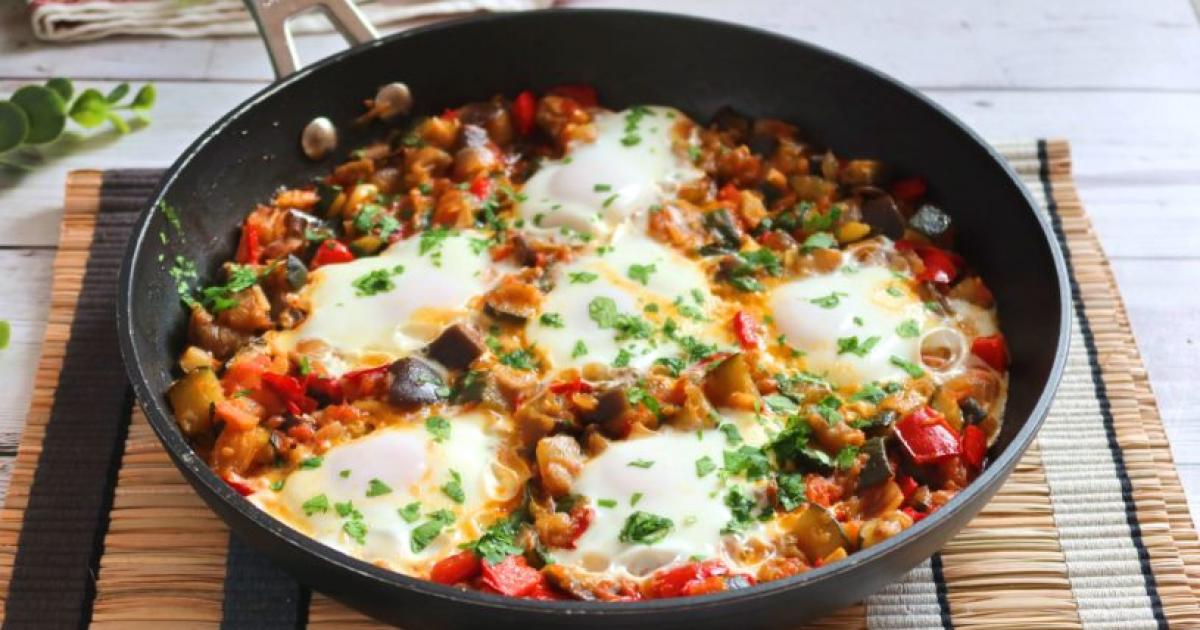 Pisto Con Huevos Recetas F Ciles Reunidas