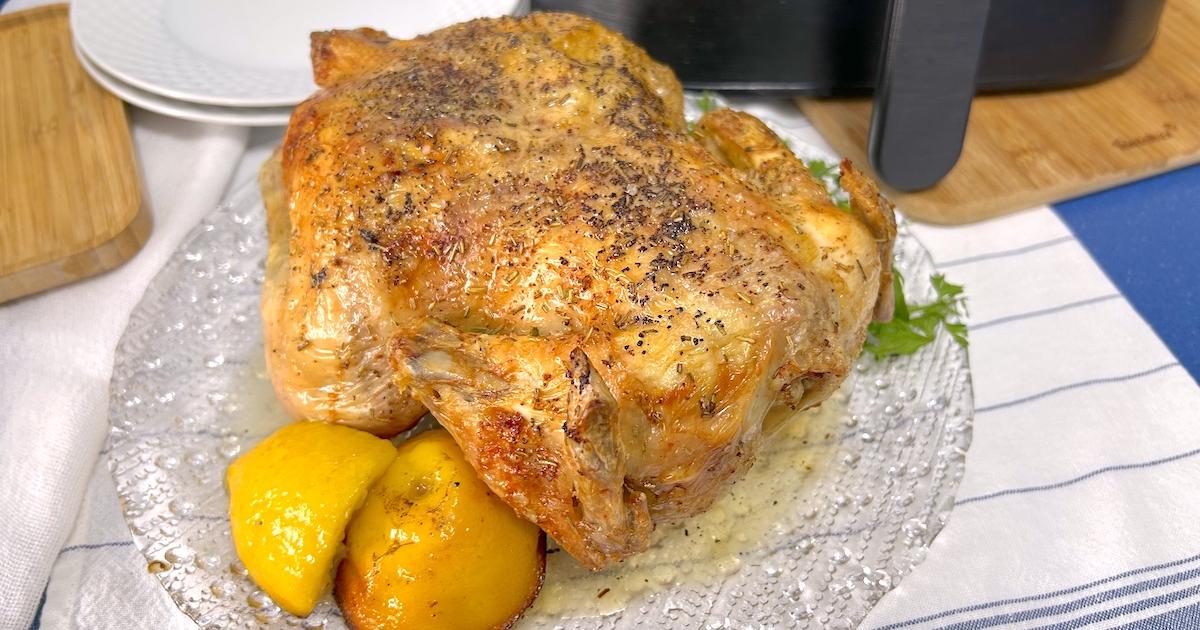 Pollo Asado En Freidora De Aire Recetas F Ciles Reunidas