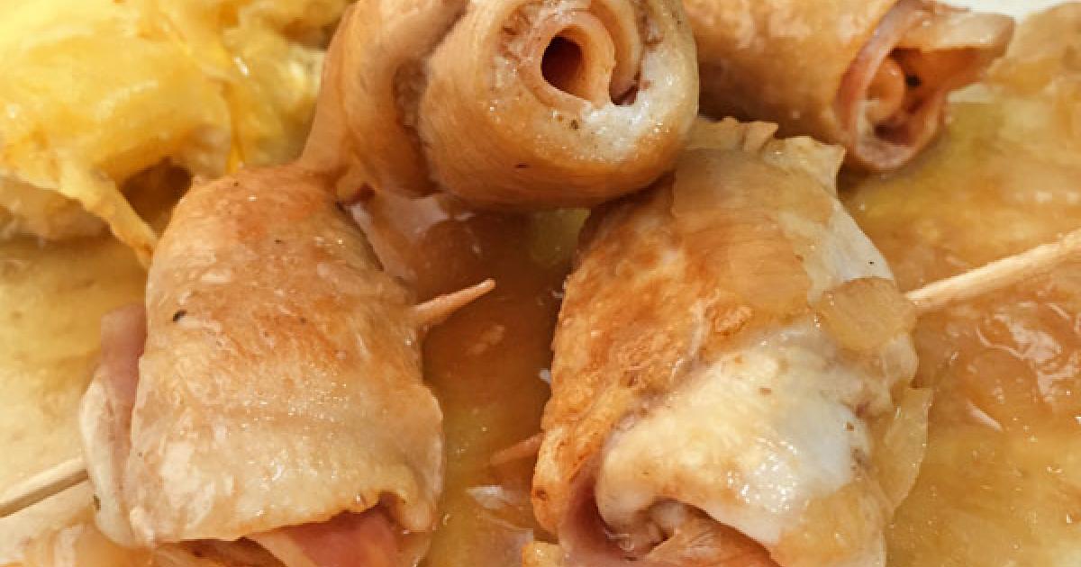 Rollitos De Pollo En Salsa | Recetas Fáciles Reunidas