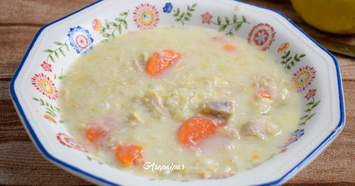 Sopa De Gallina Recetas Fáciles Reunidas