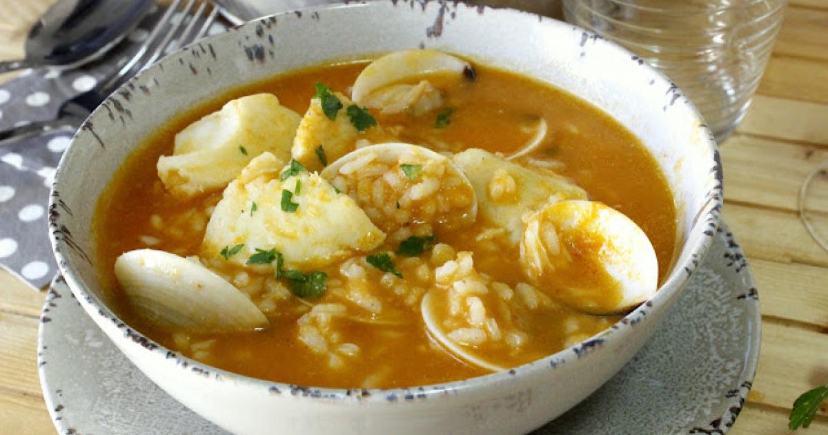 Sopa De Merluza Con Arroz Recetas Fáciles Reunidas 0559