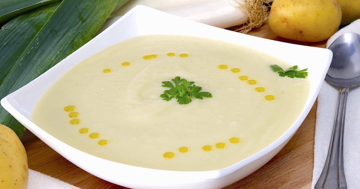 Vichyssoise. Receta Tradicional De La Crema De Puerros | Recetas ...